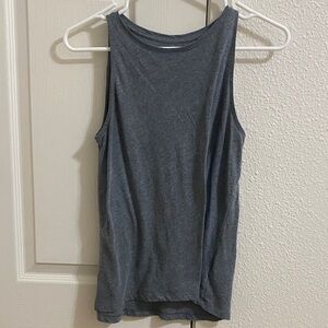 Old Navy Gray High Neck Tank Top